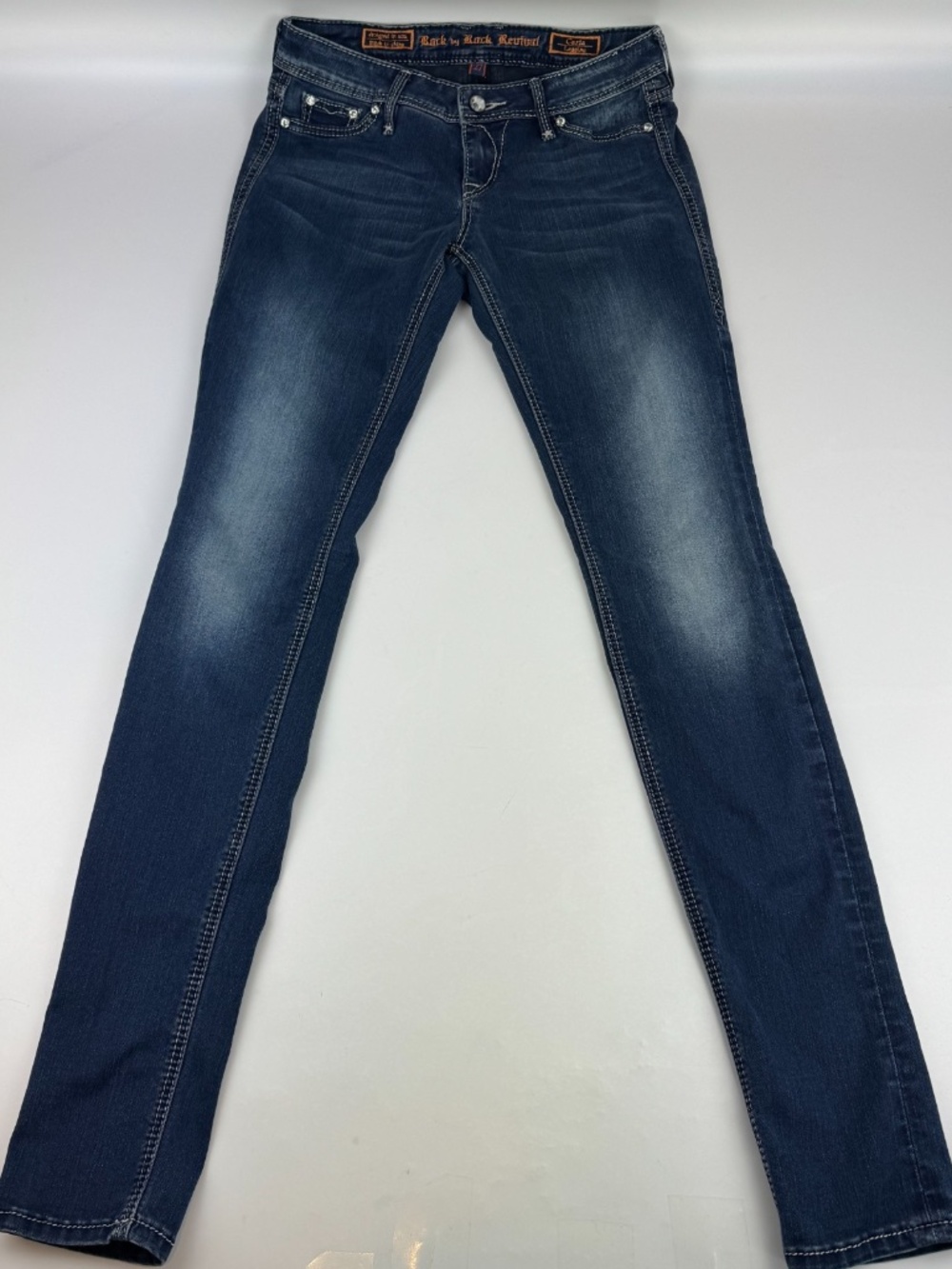 Rock by Rock Revival Womens Size 27 x 33.5in Carla Legging Skinny Jeans *Read